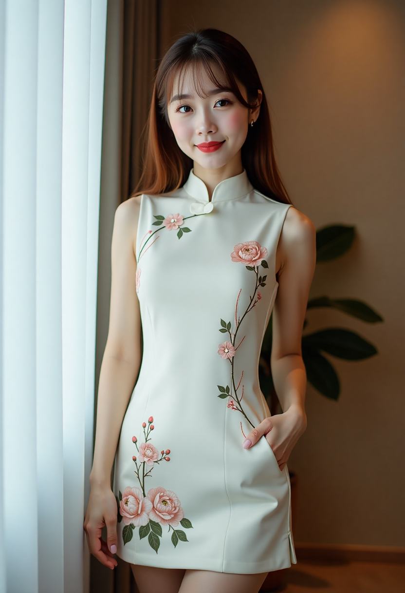 影迷在展板前阅读影片资料